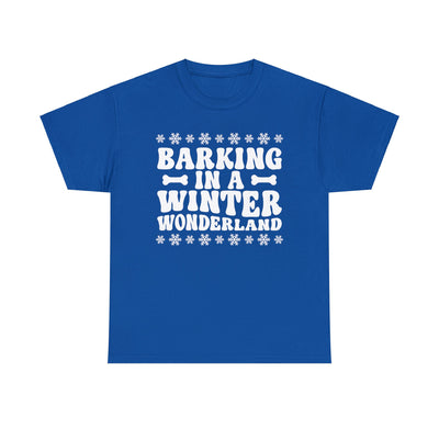 Barking in a Winter Wonderland T-Shirt