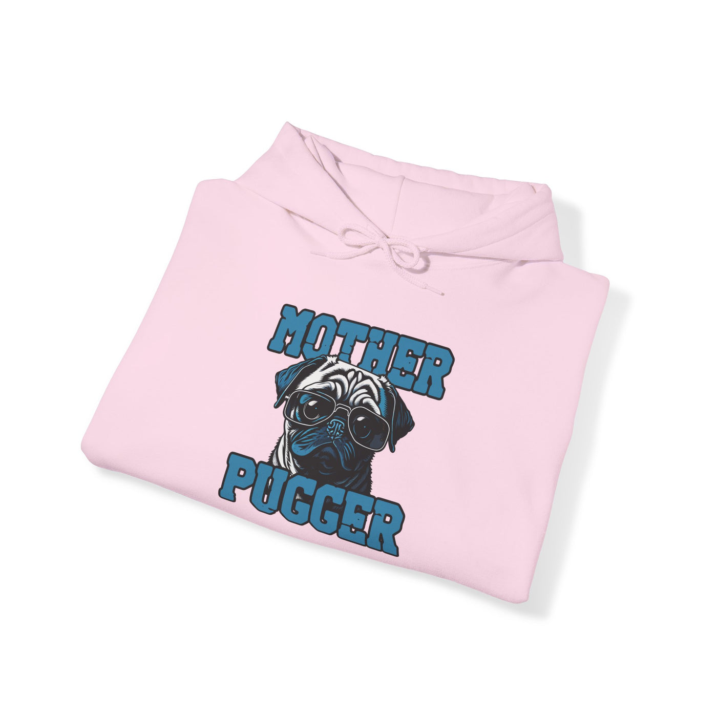 Mother Pugger Colored Print Hoodie