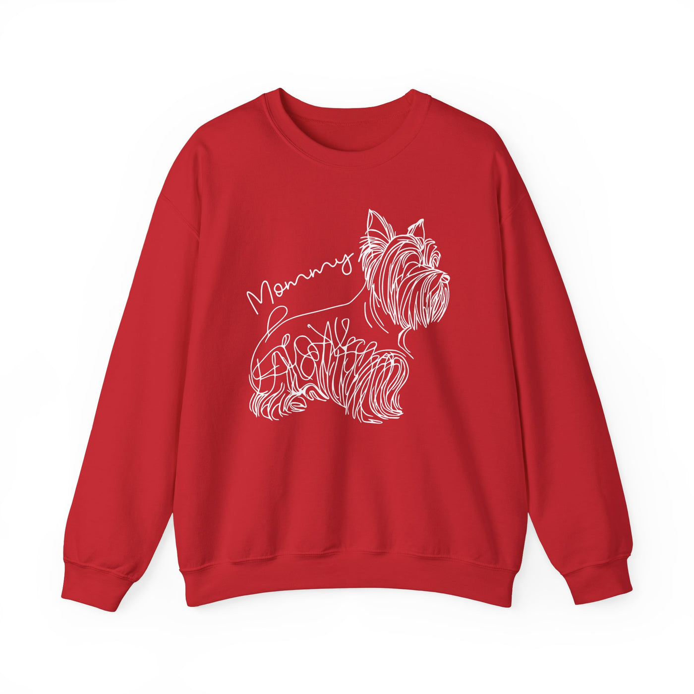 Yorkshire Terrier Line Art Sweatshirt