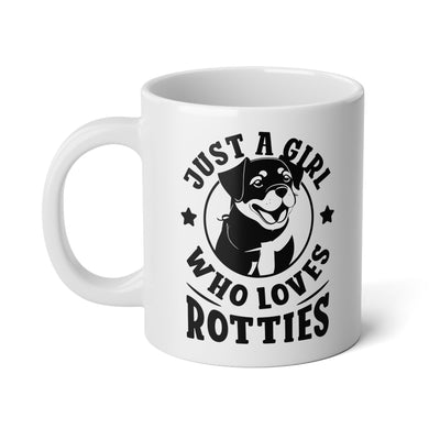 Just A Girl Who Loves Rotties Mug