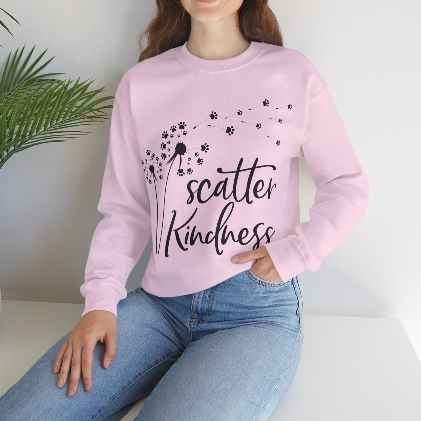 Scatter Kindness Paw Version Sweatshirt