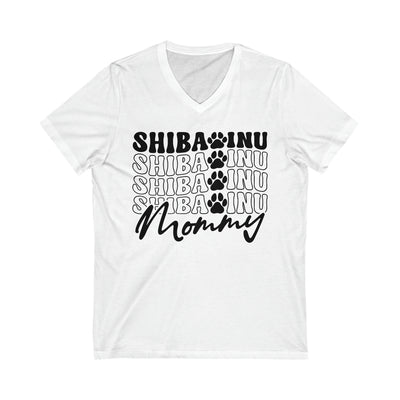 Shiba Inu Mommy V-Neck - Rocking The Dog Mom Life