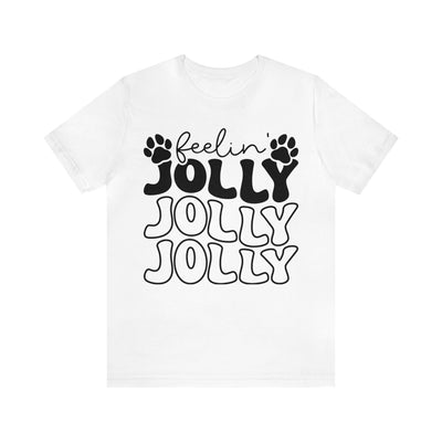 Feelin' Jolly Black Print T-Shirt