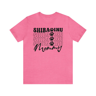 Shiba Inu Mommy T-Shirt - Rocking The Dog Mom Life