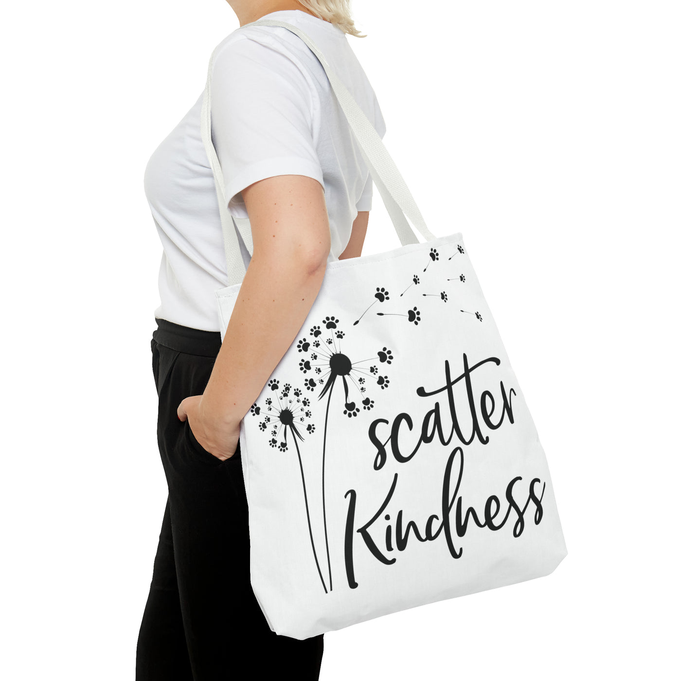 Scatter Kindness Paw Version Tote Bag