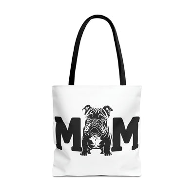 Mom British Bulldog Tote Bag