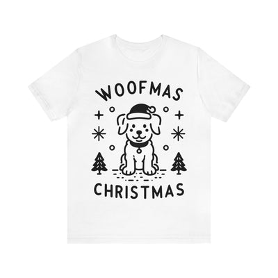 Woofmas Christmas Black Print T-Shirt