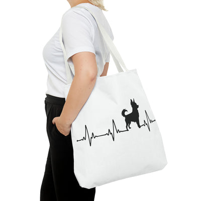 Chihuahua Heartbeat Tote Bag