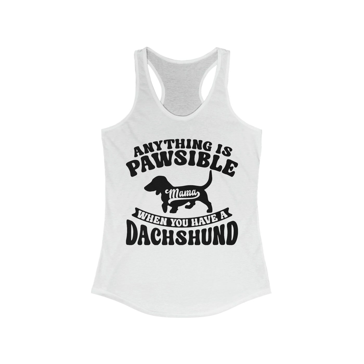 Anything Is Pawsible Tank Top
