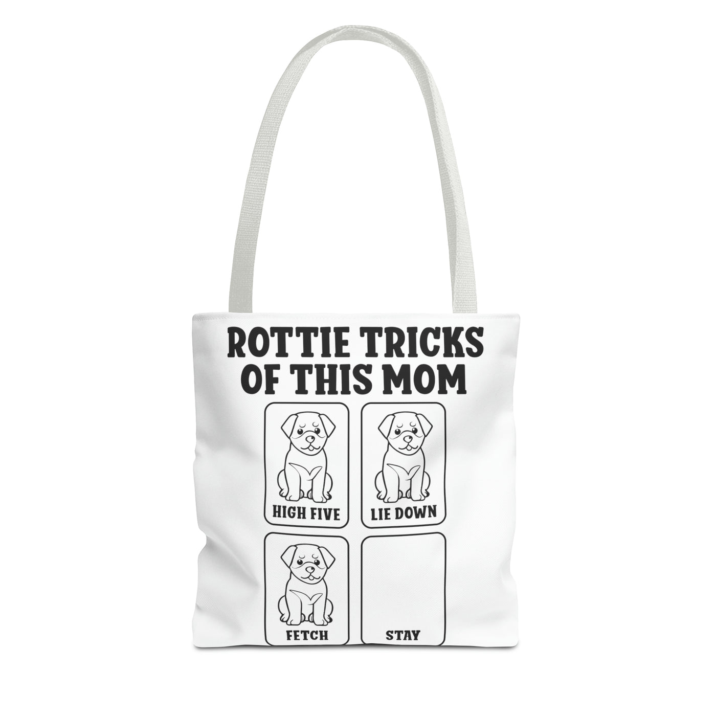 Rottie Tricks Tote Bag