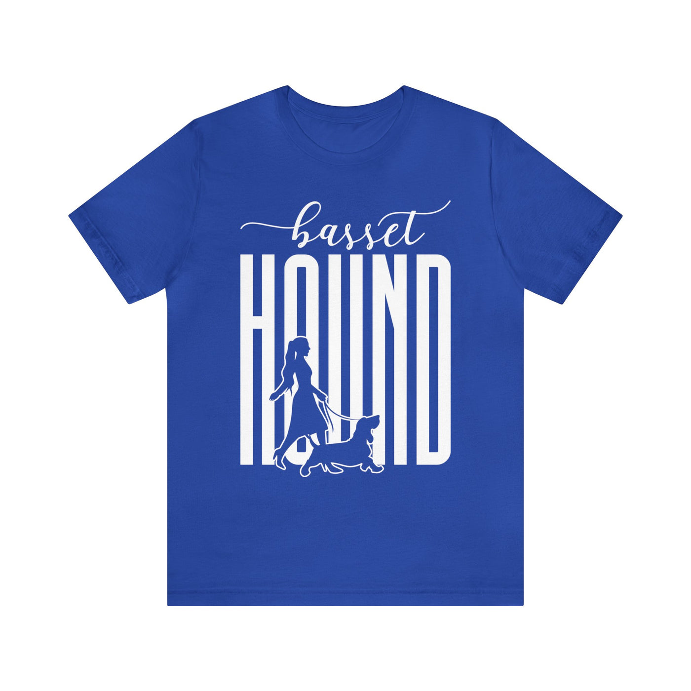 Basset Hound Floral T-Shirt