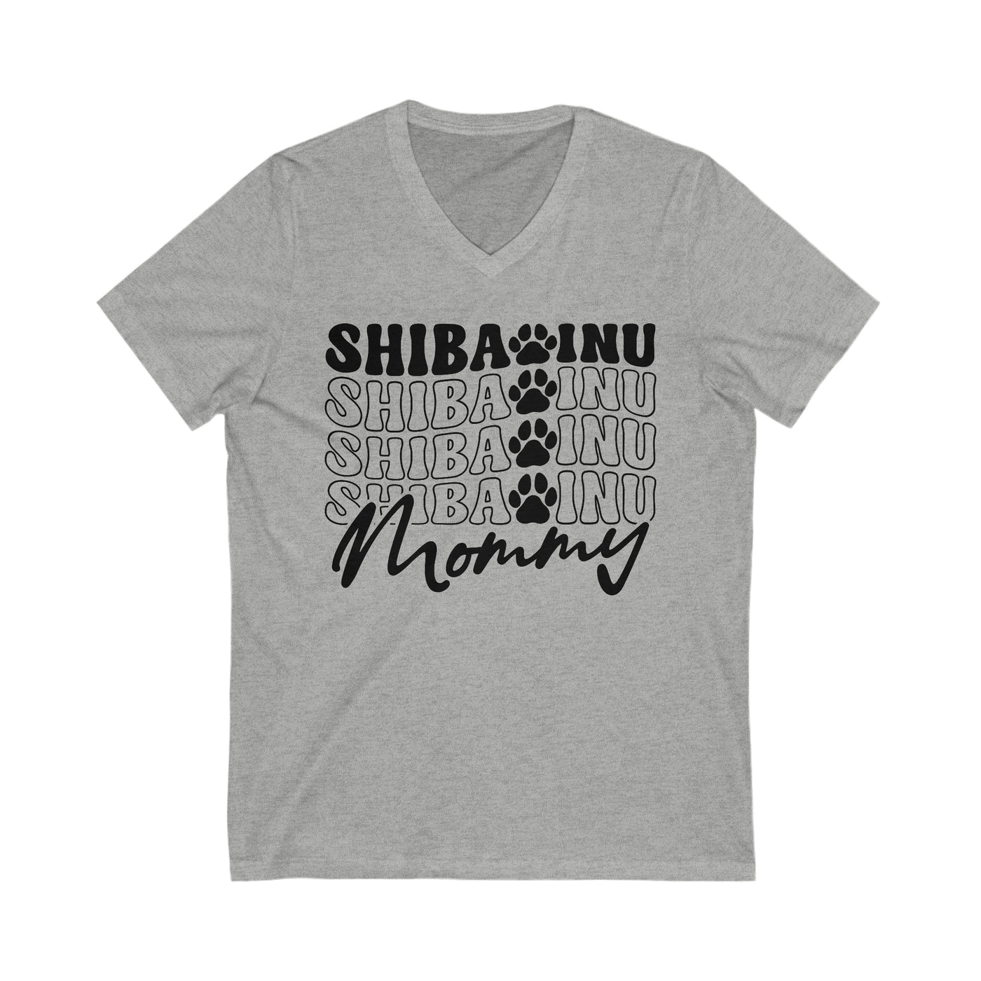 Shiba Inu Mommy V-Neck - Rocking The Dog Mom Life