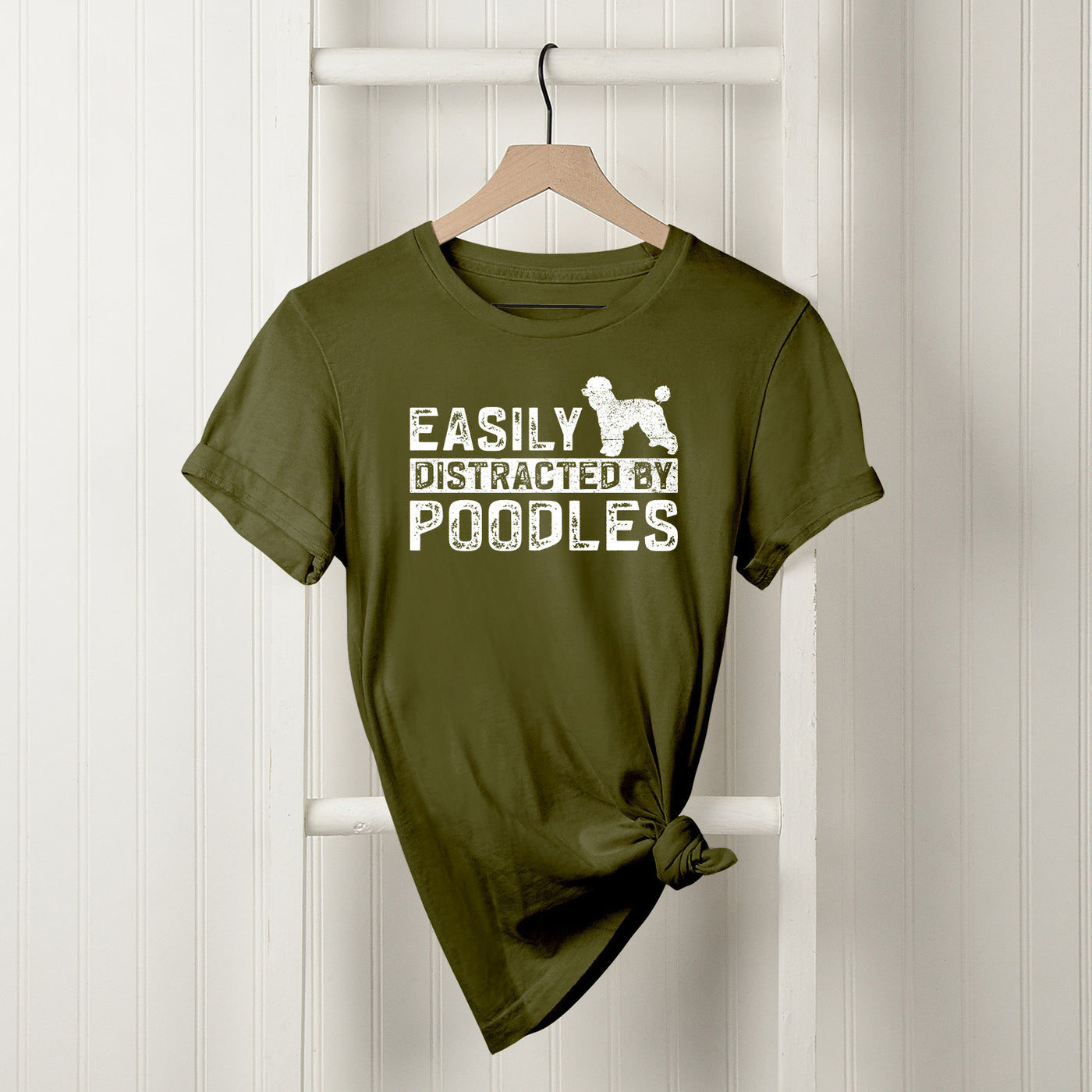 Easily Distracted By Poodles T-Shirt