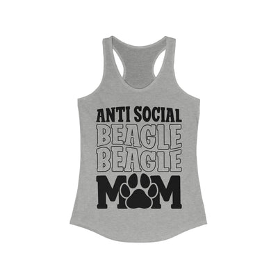 Antisocial Beagle Mom Tank Top
