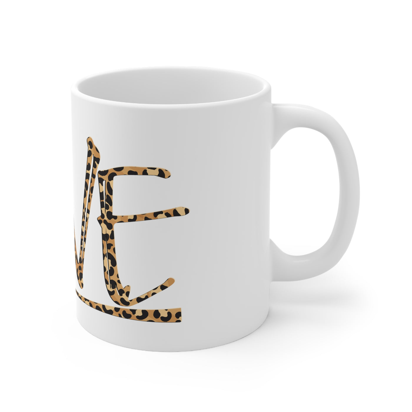 Dog Love Cheetah Ceramic Mug