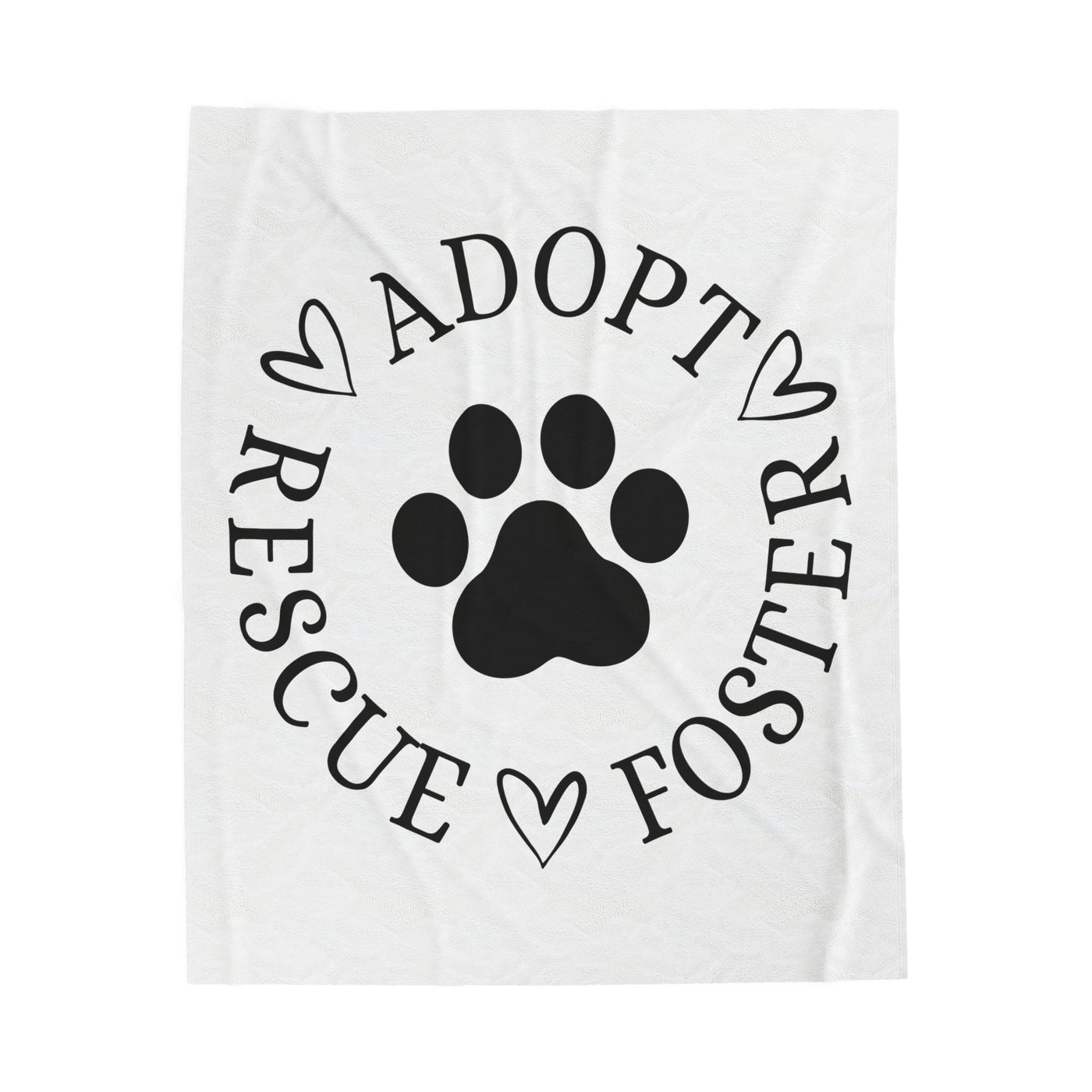 Adopt Rescue Foster Blanket