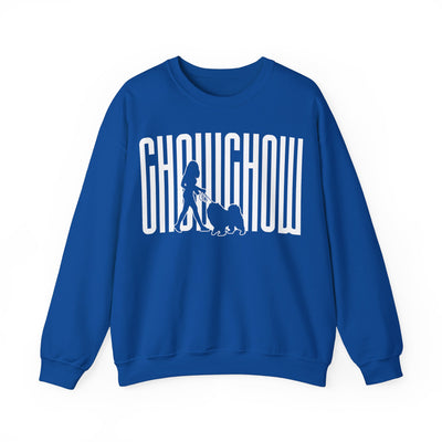 Chow Chow Dog Walking Sweatshirt
