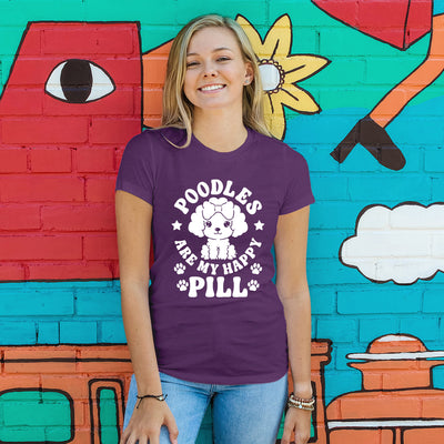 Poodles Are My Happy Pill T-Shirt