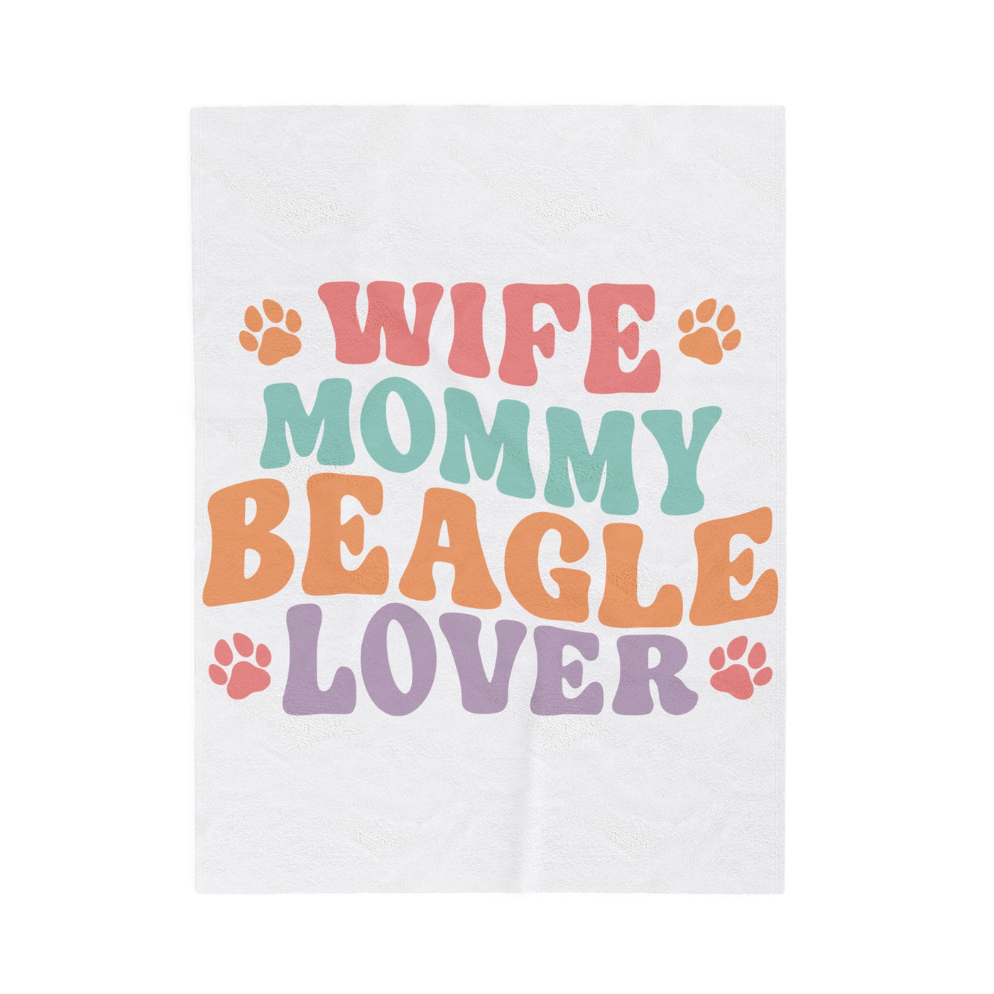 Wife Mommy Beagle Lover Blanket