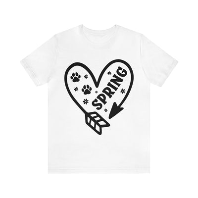 Heart Of Spring Jolly Black Print T-Shirt