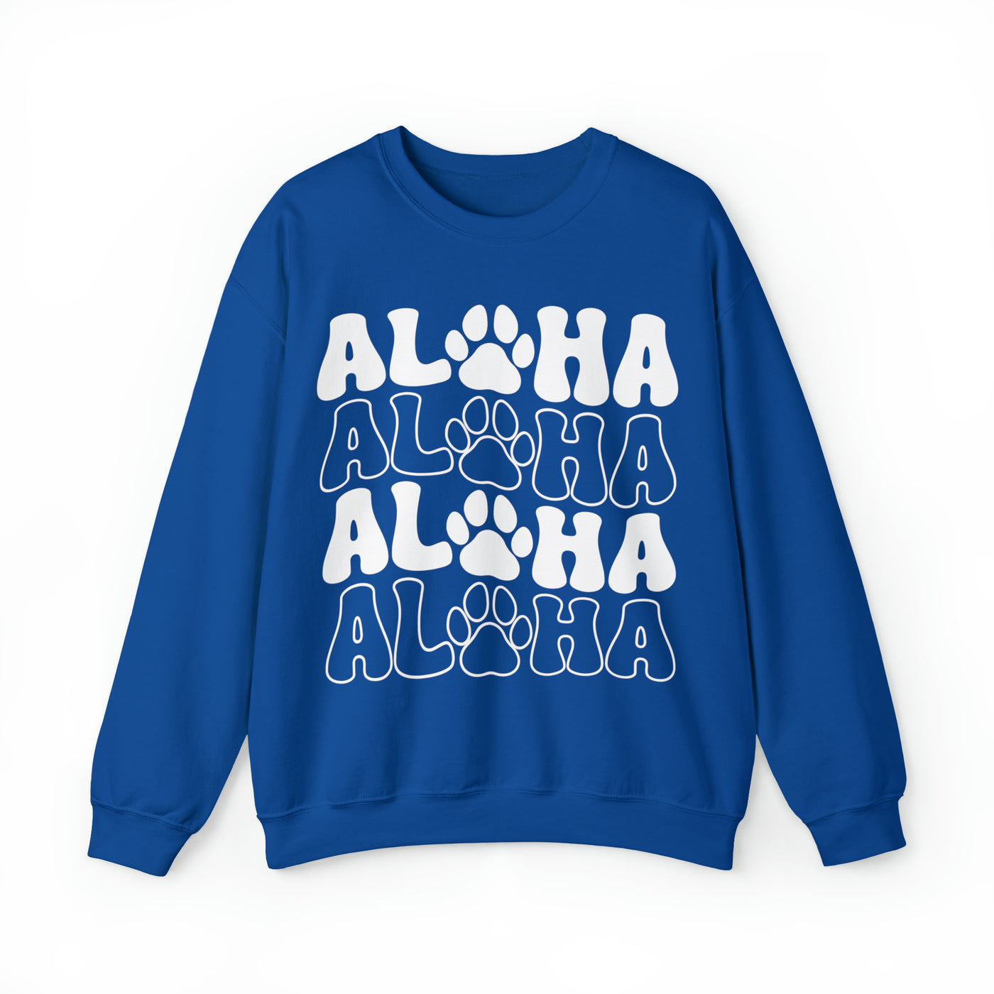 Aloha Dog Paw Sweatshirt
