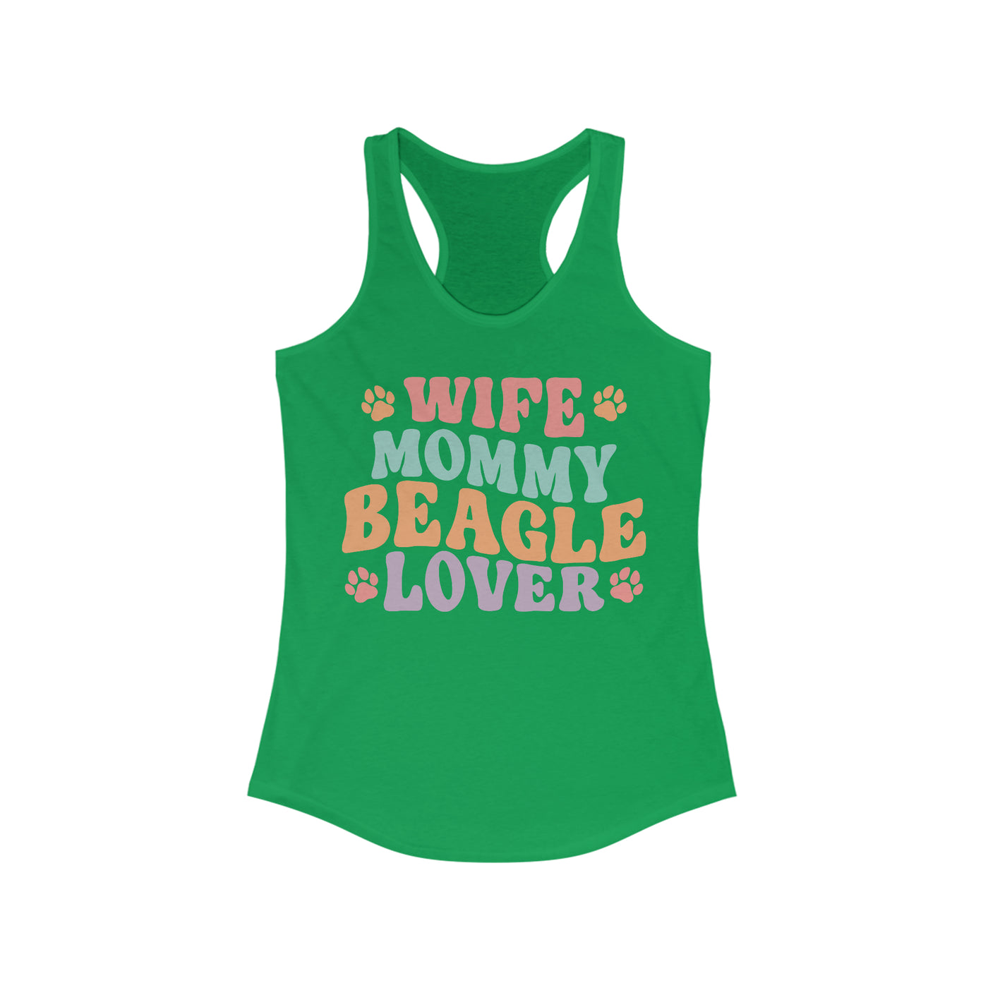 Wife Mommy Beagle Lover Tank Top