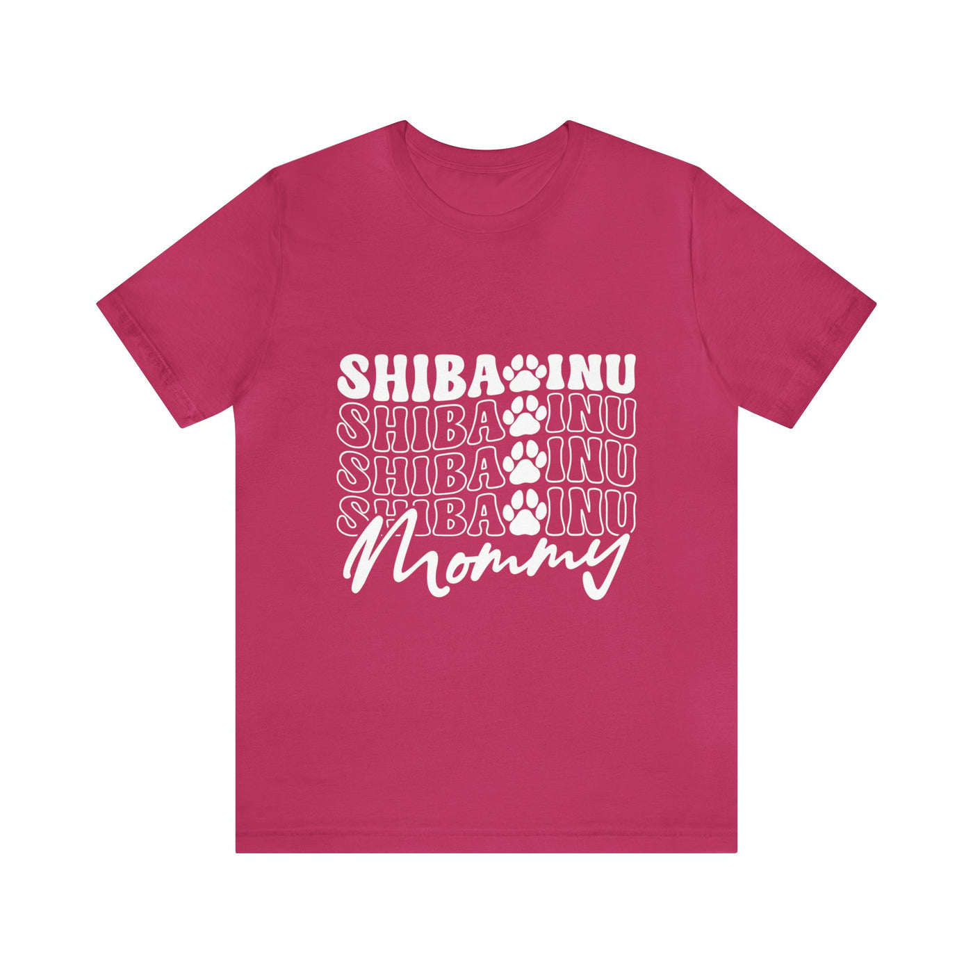 Shiba Inu Mommy T-Shirt - Rocking The Dog Mom Life