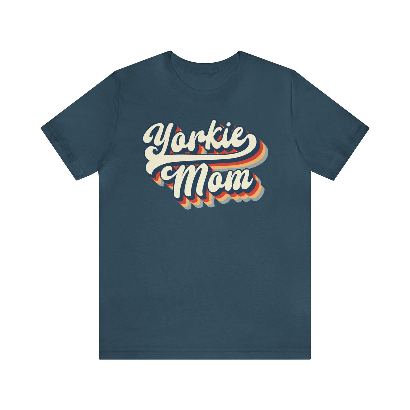 Retro Yorkie Mom T-Shirt