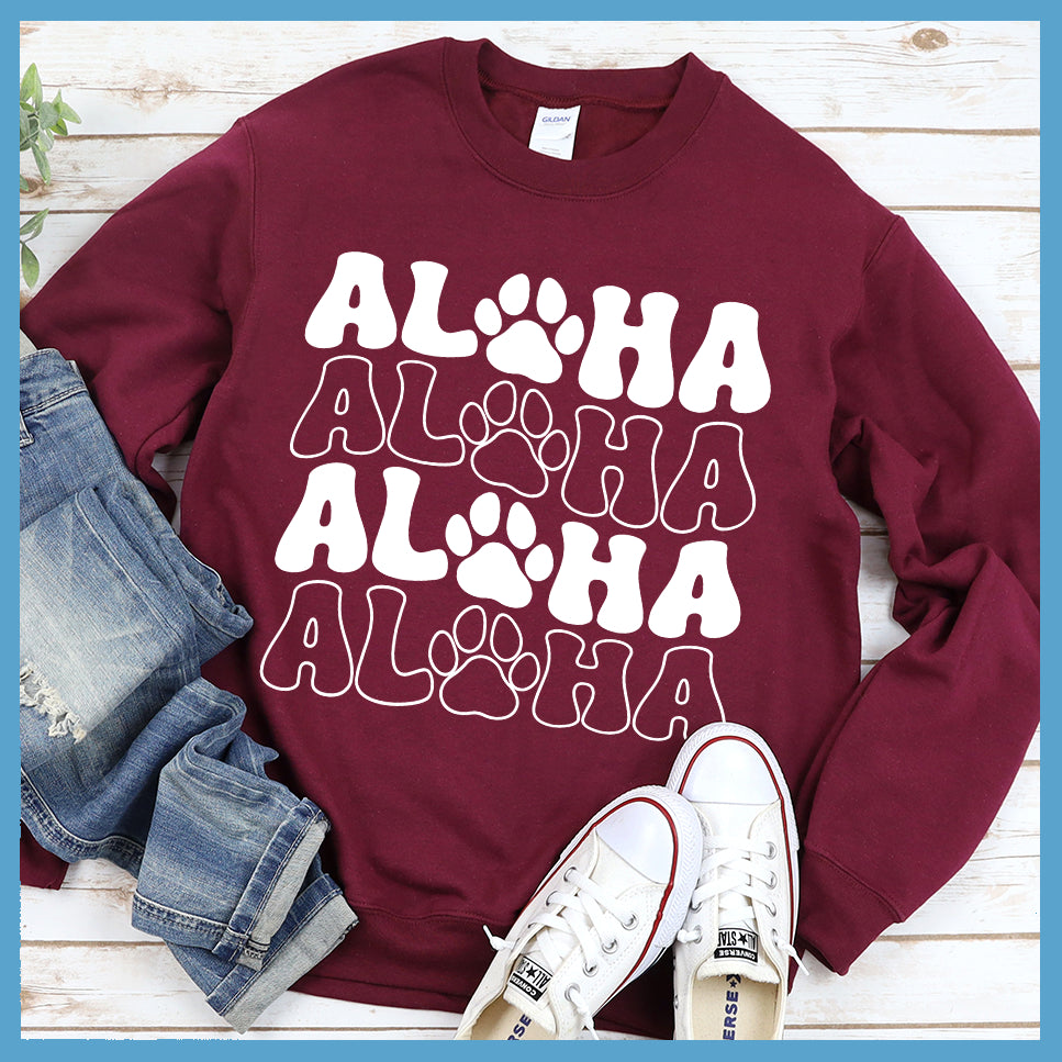 Aloha Dog Paw Sweatshirt