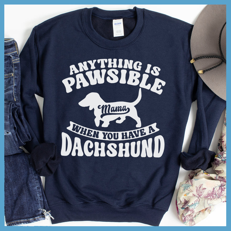 Anything Is Pawsible Sweatshirt