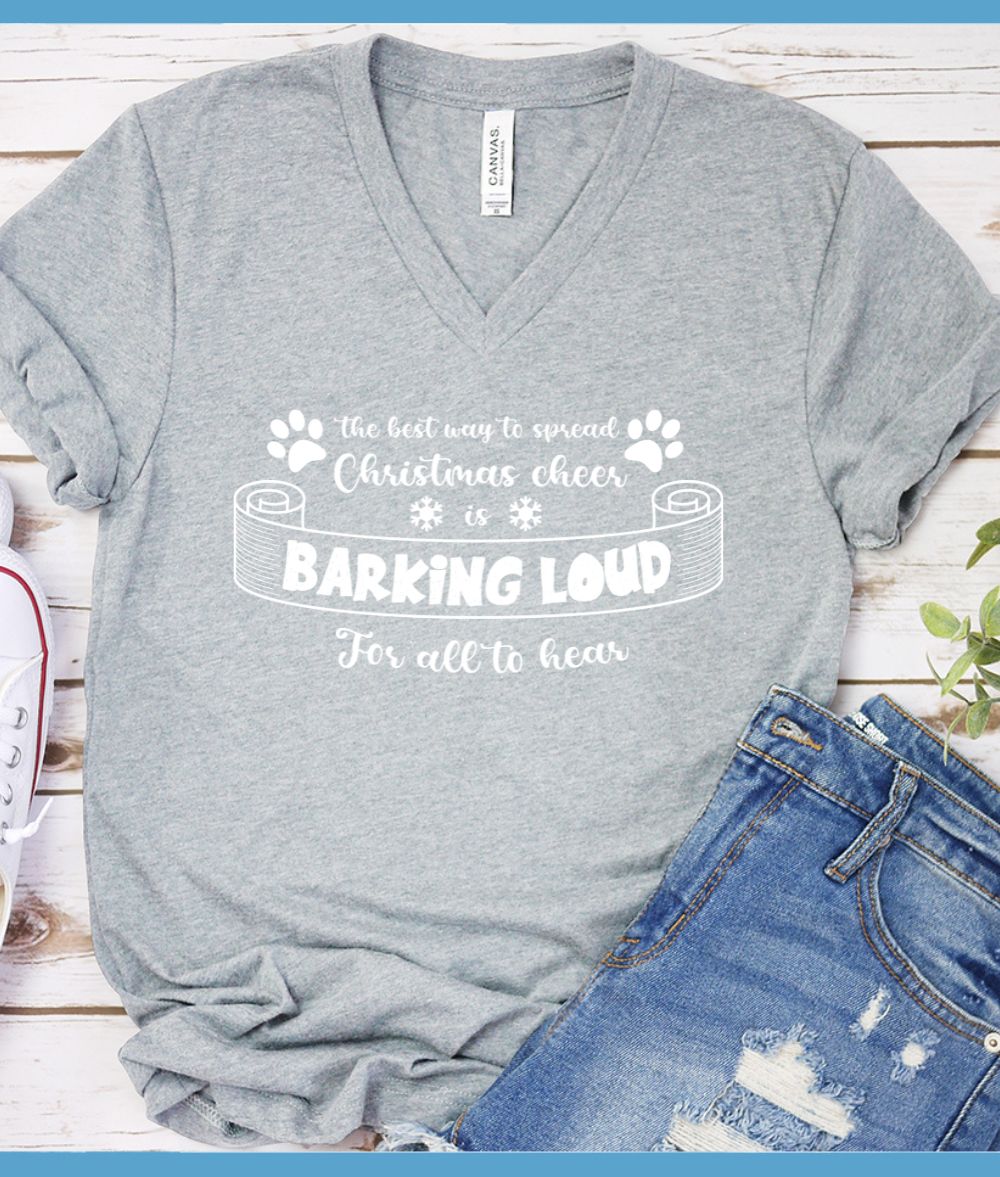 Barking Loud For All To Hear V-Neck