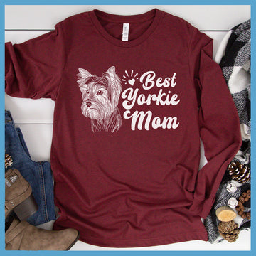 Best Yorkie Mom Long Sleeves