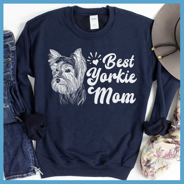 Best Yorkie Mom Sweatshirt