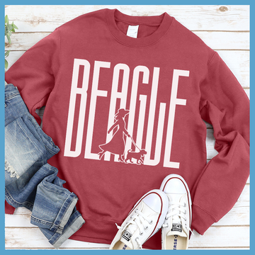 Best Beagle Dog Walking Sweatshirt