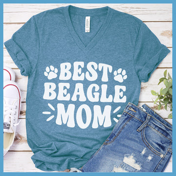 Best Beagle Mom V-Neck