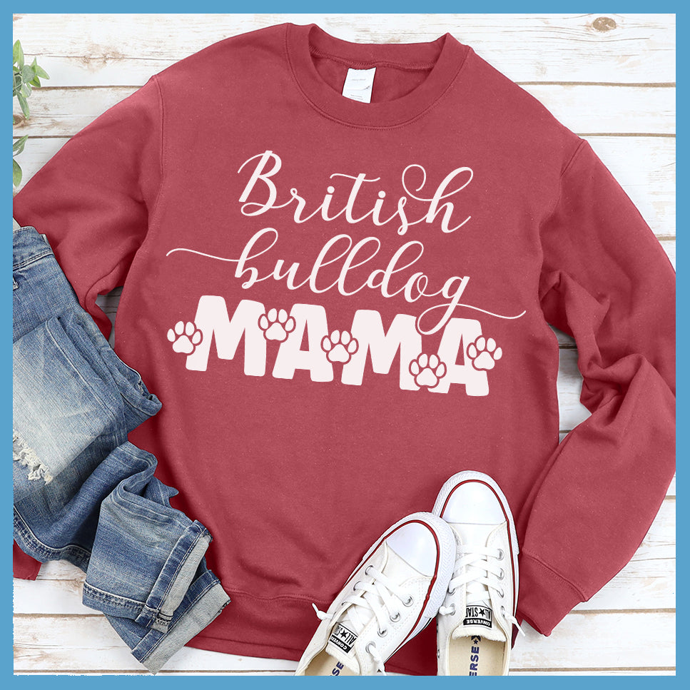 British Bulldog Mama Sweatshirt