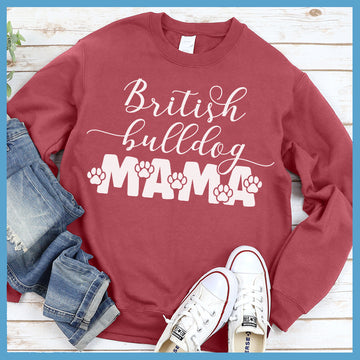 British Bulldog Mama Sweatshirt