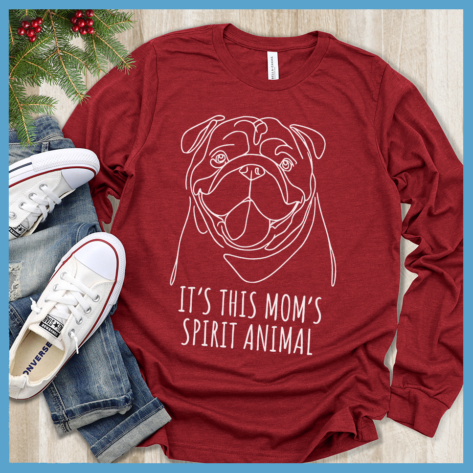 British Bulldog Spirit Animal Long Sleeves