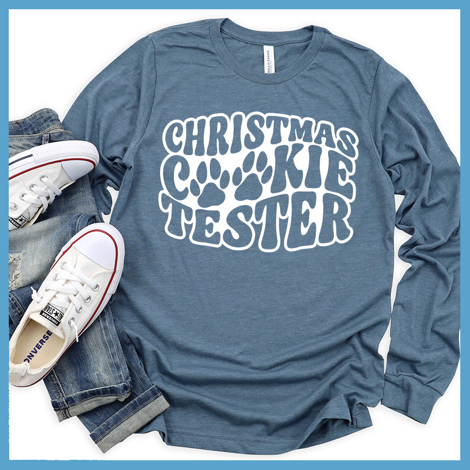 Christmas Cookie Tester Long Sleeves