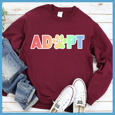 Adopt Colored Print Sweatshirt