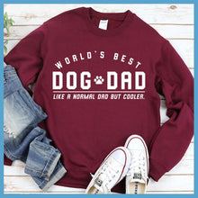 Load image into Gallery viewer, World&#39;s Best Dog Dad Sweatshirt
