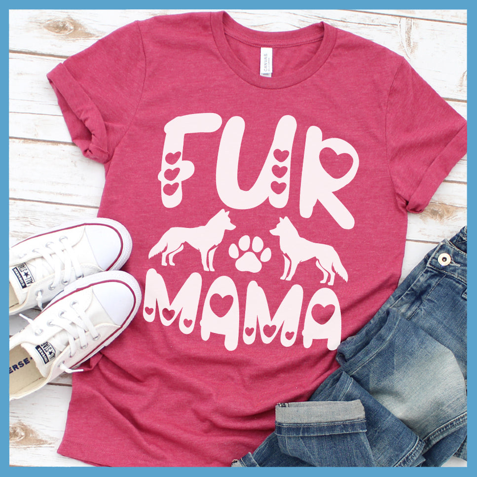 Fur Mama Siberian Husky T-Shirt