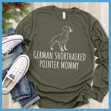 German Shorthaired Pointer Mommy Long Sleeves