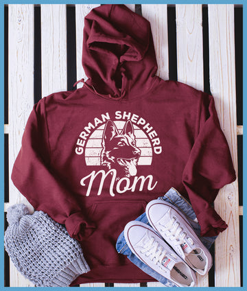 German Shepherd Mom Hoodie