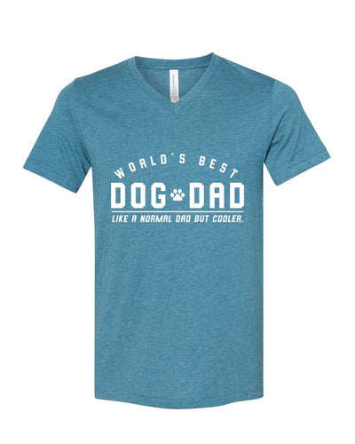 World's Best Dog Dad V-Neck