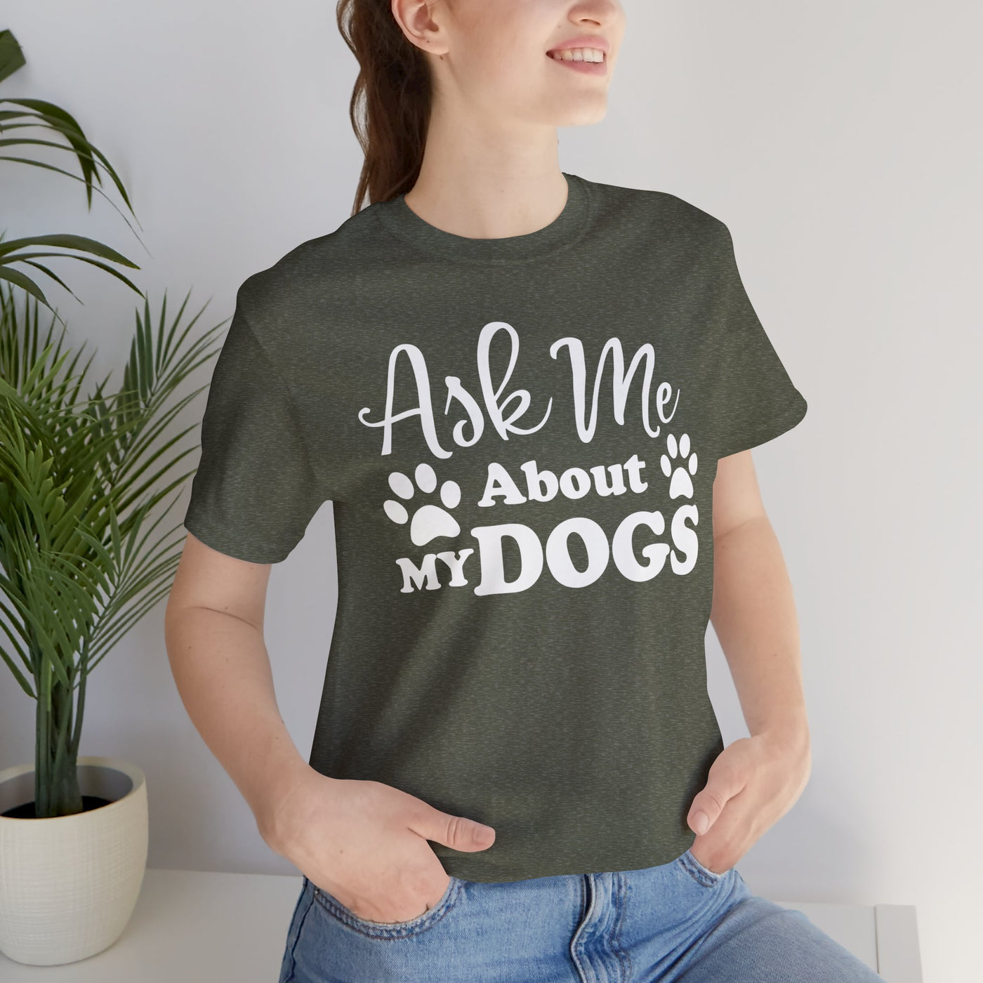 Ask Me About My Dogs T-Shirt