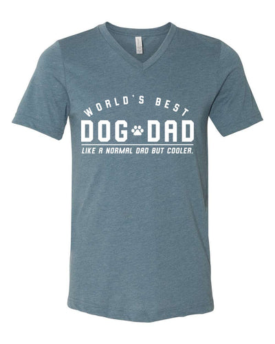World's Best Dog Dad V-Neck