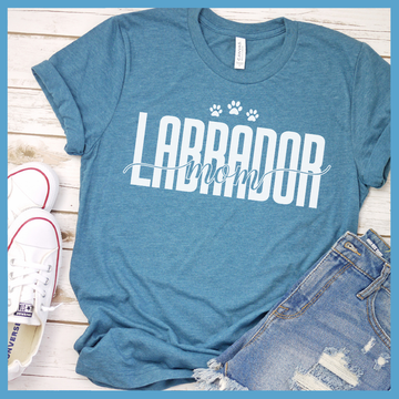 Labrador Mom Cursive T-Shirt