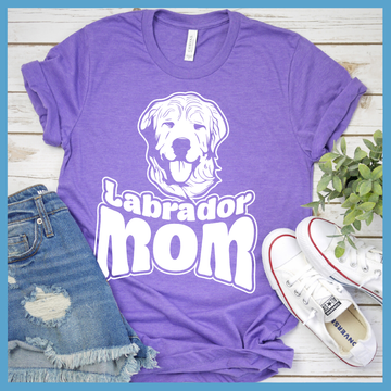 Labrador Mom Outline T-Shirt