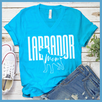 Labrador Mom V-Neck